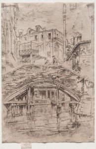 Piovan Bridge, 1886. av James Abbott McNeill Whistler