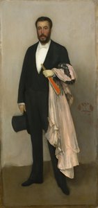Porträtt av Theodore Duret, 1883