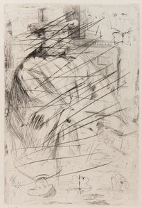 Porträtt av en man, av James Abbott McNeill Whistler