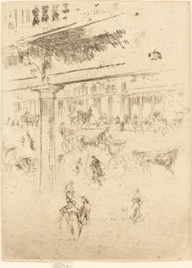 Regents kvadrant, 18801881. av James Abbott McNeill Whistler
