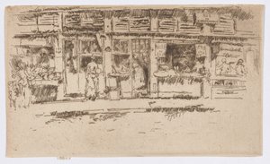 Rue de la Rochefoucault av James Abbott McNeill Whistler