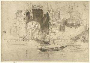 San Biagio En uppsättning av tjugosex etsningar (serietitel) av James Abbott McNeill Whistler