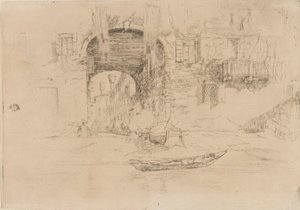 St Blaise, 1879-1880. av James Abbott McNeill Whistler