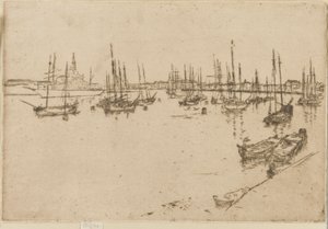 St George, 1879-1880. av James Abbott McNeill Whistler