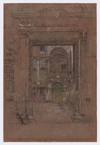 Johannes Aposteln och Evangelisten (St John Apostle et Evangelistae) av James Abbott McNeill Whistler