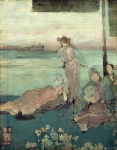 Skiss för Balkongen av James Abbott McNeill Whistler