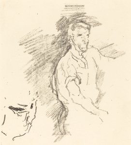 Skiss av en smed, 1895. av James Abbott McNeill Whistler