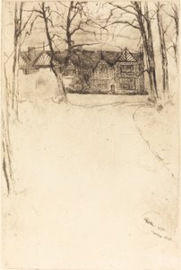 Speke Hall, nr 1, 1870. av James Abbott McNeill Whistler