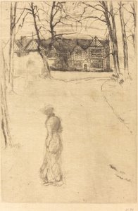 Speke Hall, nr 1, 1870. av James Abbott McNeill Whistler