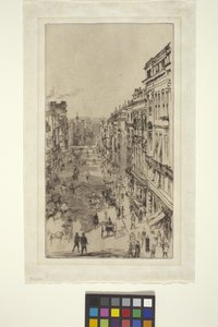 St. James Street (etsning) av James Abbott McNeill Whistler