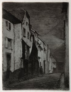 Gatan vid Saverne. av James Abbott McNeill Whistler