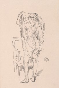 Studie, 1895. av James Abbott McNeill Whistler