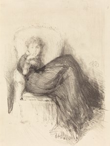 Studie: Maude Seated, 1878. av James Abbott McNeill Whistler