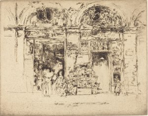 Solrosor, Rue des Beaux-Arts, 18921893. av James Abbott McNeill Whistler