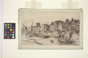 "Adam och Eva", Old Chelsea (etsning) av James Abbott McNeill Whistler