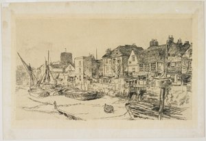Adam och Eva, gamla Chelsea av James Abbott McNeill Whistler