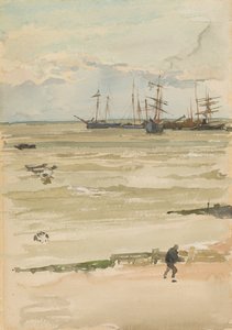 Ankarplatsen, 1882-1884. av James Abbott McNeill Whistler