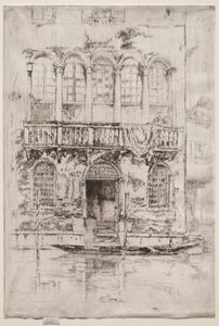 Balkongen, 1886. av James Abbott McNeill Whistler