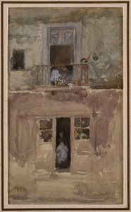 Balkongen, ca 1888 av James Abbott McNeill Whistler