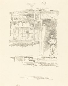 Frisörsalongen i Mews, 1896. av James Abbott McNeill Whistler
