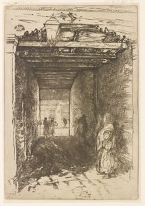 Tiggarna, 1879-1880. av James Abbott McNeill Whistler