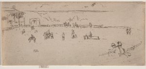 Buckinghästen. av James Abbott McNeill Whistler