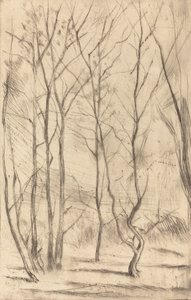 Damskogen, 1875. av James Abbott McNeill Whistler