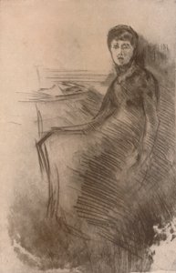 Skrivbordet, c1870, 1904 av James Abbott McNeill Whistler