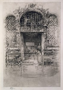 Dörröppningen, 1879-80 av James Abbott McNeill Whistler