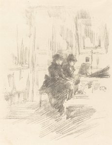Duetten, nr 2, 1894. av James Abbott McNeill Whistler
