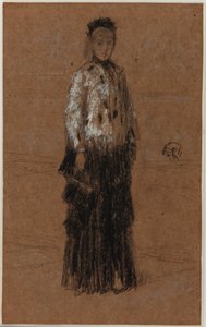 Hermelinkappan, 1870-1873. av James Abbott McNeill Whistler