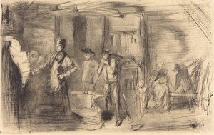 Smedjan, 1861. av James Abbott McNeill Whistler