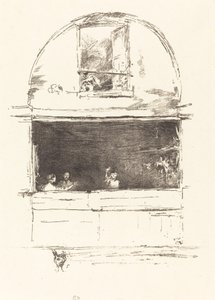 Smedjan, Passage du Dragon, 1894. av James Abbott McNeill Whistler