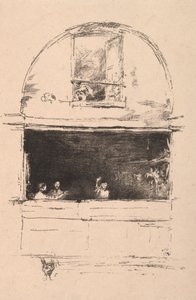 Smedjan, Passage du Dragon, 1894. av James Abbott McNeill Whistler