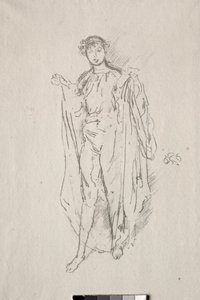 Flickan. av James Abbott McNeill Whistler