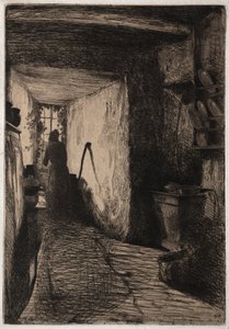 Köket, 1858. av James Abbott McNeill Whistler