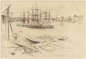 Den stora poolen, ca. 1879. av James Abbott McNeill Whistler