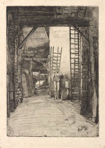 Kalkbrännaren, 1859. av James Abbott McNeill Whistler