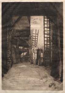 Kalkbrännaren, 1859. av James Abbott McNeill Whistler