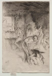 Lilla smedjan. av James Abbott McNeill Whistler