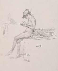 Den lilla nakenmodellläsningen, 1890.