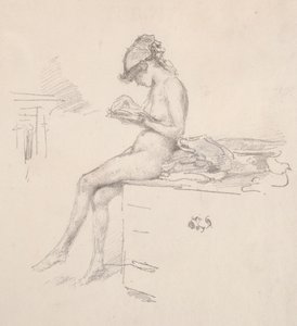 Den lilla nakenmodellläsningen, 1890.