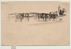 The Little Putney, nr 1. av James Abbott McNeill Whistler