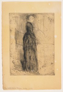 Das kleine Samtkleid av James Abbott McNeill Whistler