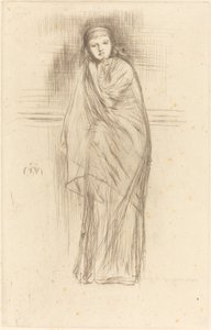 Modellen vilar, 1870. av James Abbott McNeill Whistler