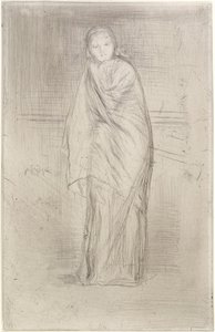 Modellen vilar, 1870 av James Abbott McNeill Whistler