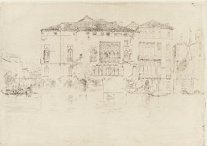 Slotten, 1879-1880. av James Abbott McNeill Whistler