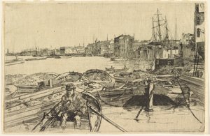 Poolen, 1859. av James Abbott McNeill Whistler