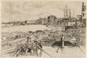 Poolen, 1859. av James Abbott McNeill Whistler