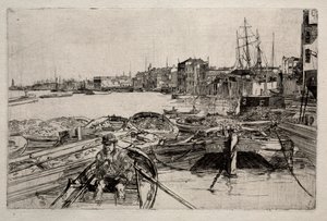 Poolen, 1859. av James Abbott McNeill Whistler